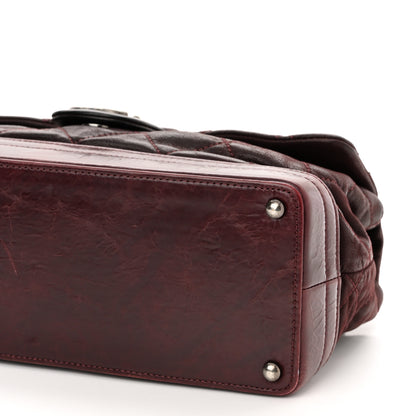 Chanel Iridescent Calfskin Quilted VIP Flap Bordeaux 10 of 10