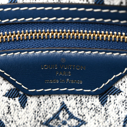 Louis Vuitton Monogram Jacquard Denim Speedy Bandouliere 25 Bleu 6 of 10