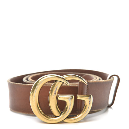 Gucci Faded Calfskin Double G 40mm Belt 100 40 Cuir 1 of 10