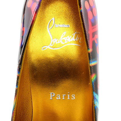 Christian Louboutin Patent Discolaser So Kate 120 Pumps 36.5 Multicolor 7 of 7