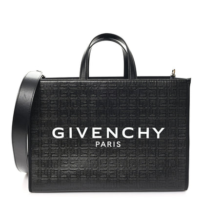 Givenchy 4G Coated Canvas Logo Medium G-Tote Black 1 of 11