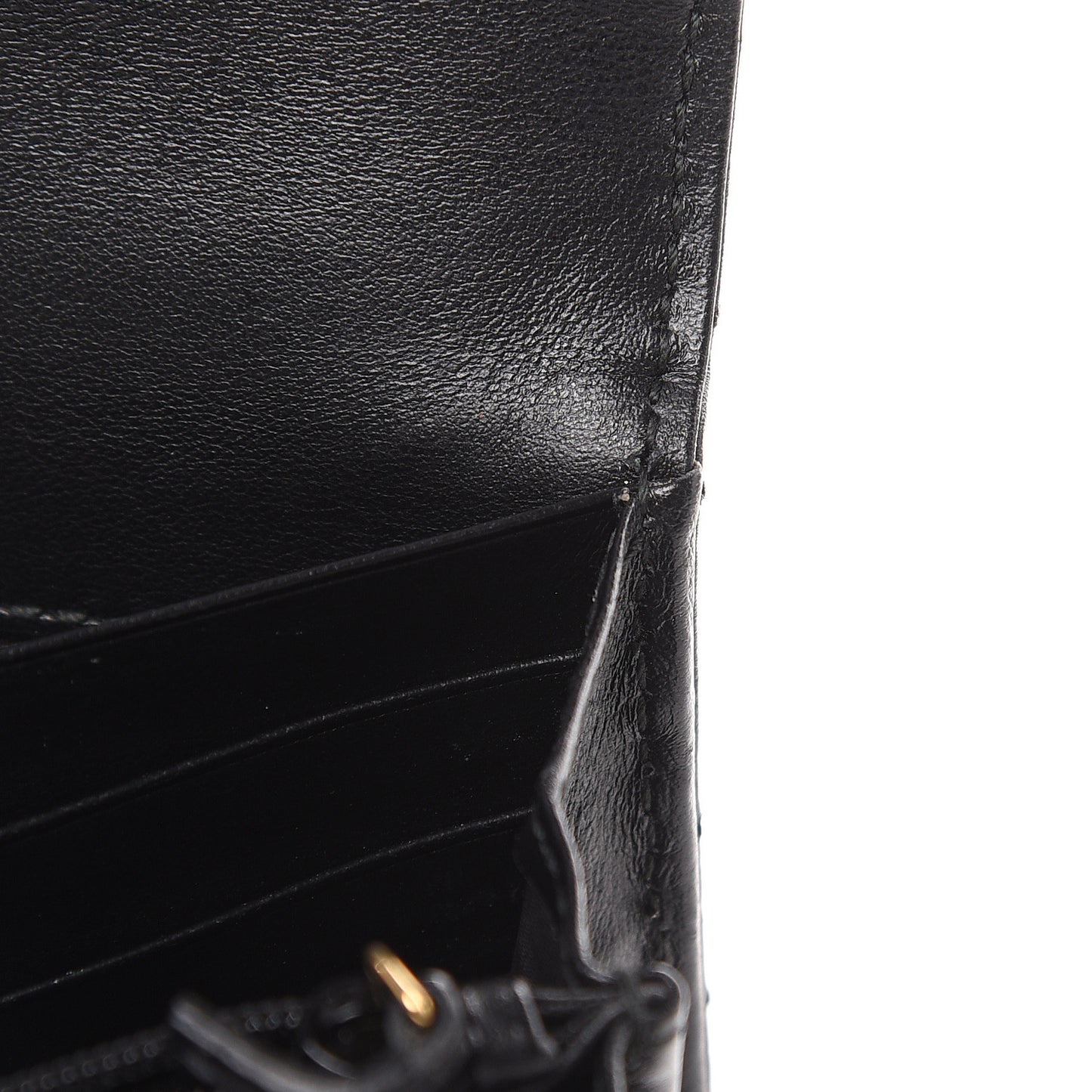 Calfskin Matelasse GG Marmont Continental Wallet Black