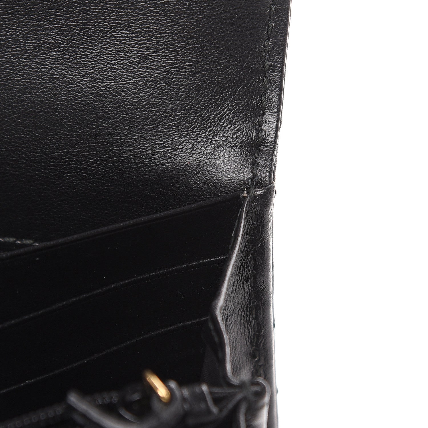 Gucci Calfskin Matelasse GG Marmont Continental Wallet Black 11 of 13