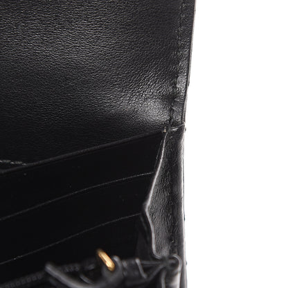 Gucci Calfskin Matelasse GG Marmont Continental Wallet Black 11 of 13