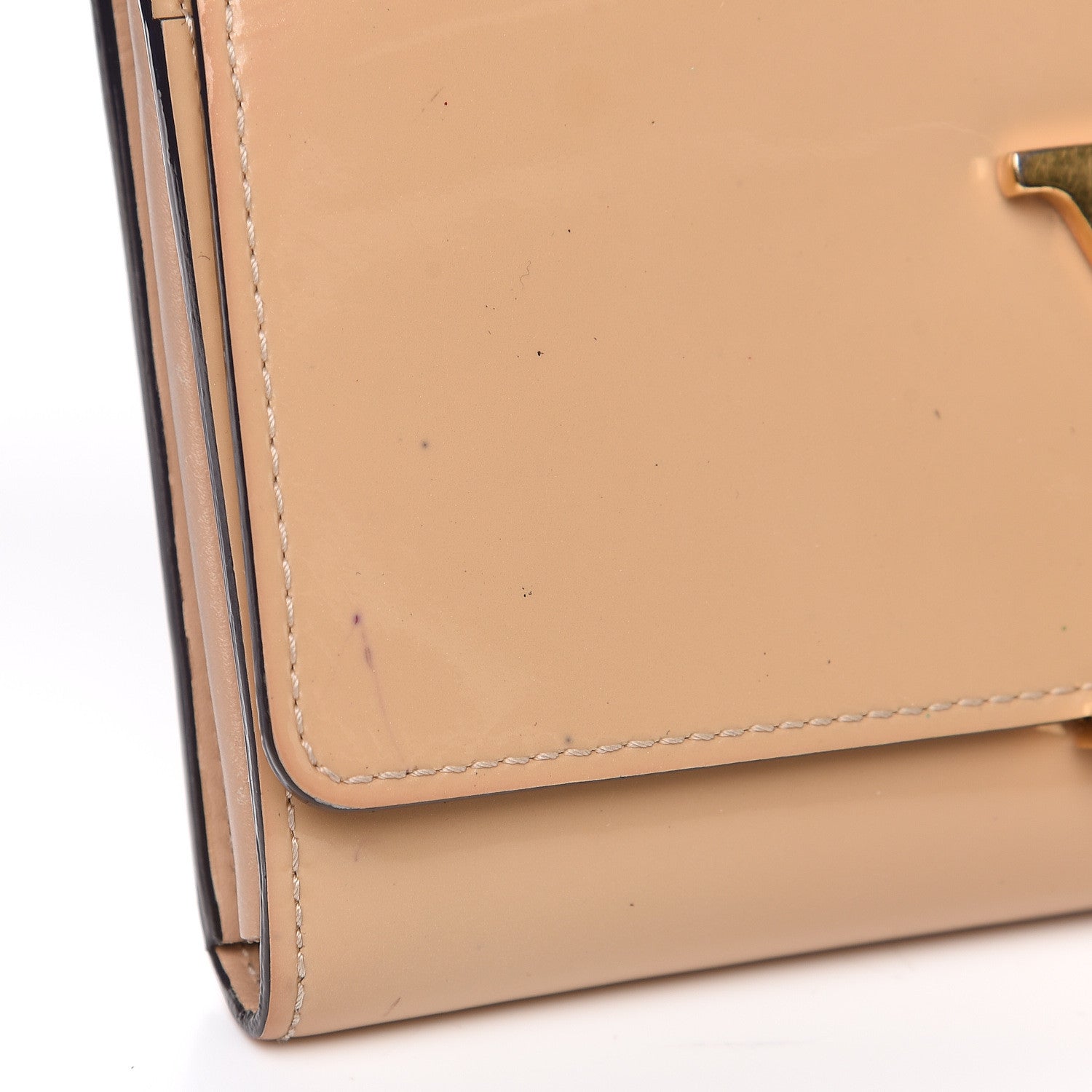 Louis Vuitton Patent Louise Wallet Dune 9 of 11