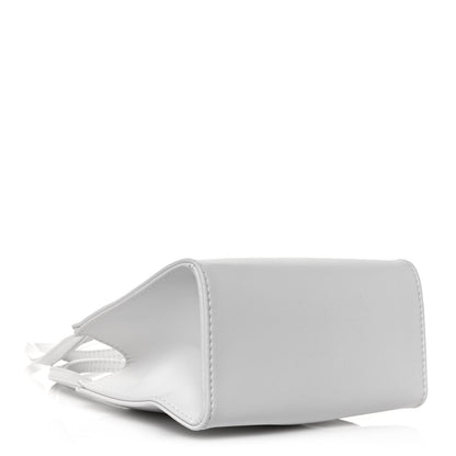 Telfar Vegan Leather Small Shopping Bag White 4 of 11