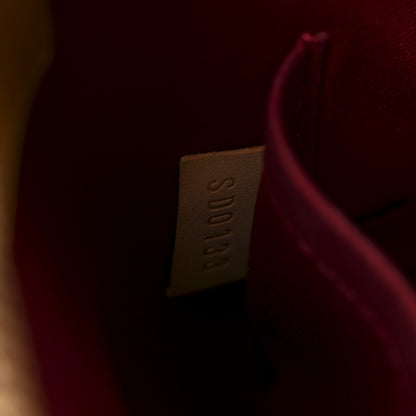 Louis Vuitton Vernis Alma BB Cherry 7 of 10