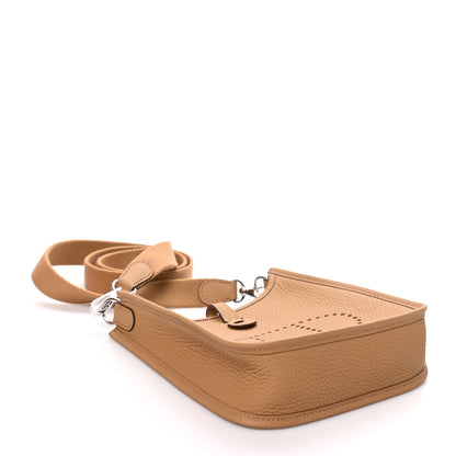 Hermes Taurillon Clemence Evelyne TPM Biscuit 4 of 11
