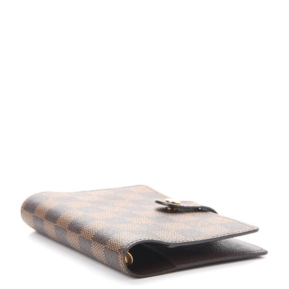 Louis Vuitton Damier Ebene Small Ring Agenda Cover 4 of 8