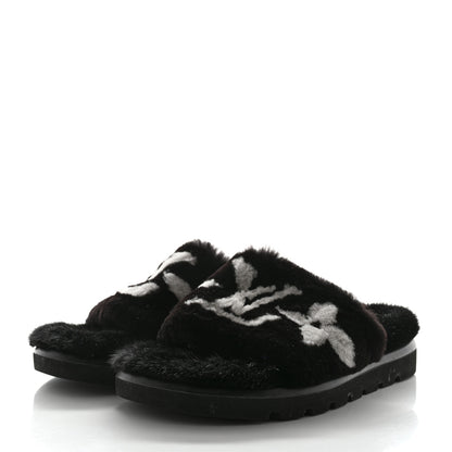 Louis Vuitton Mink Pool Pillow Comfort Mule 39 Black 3 of 9