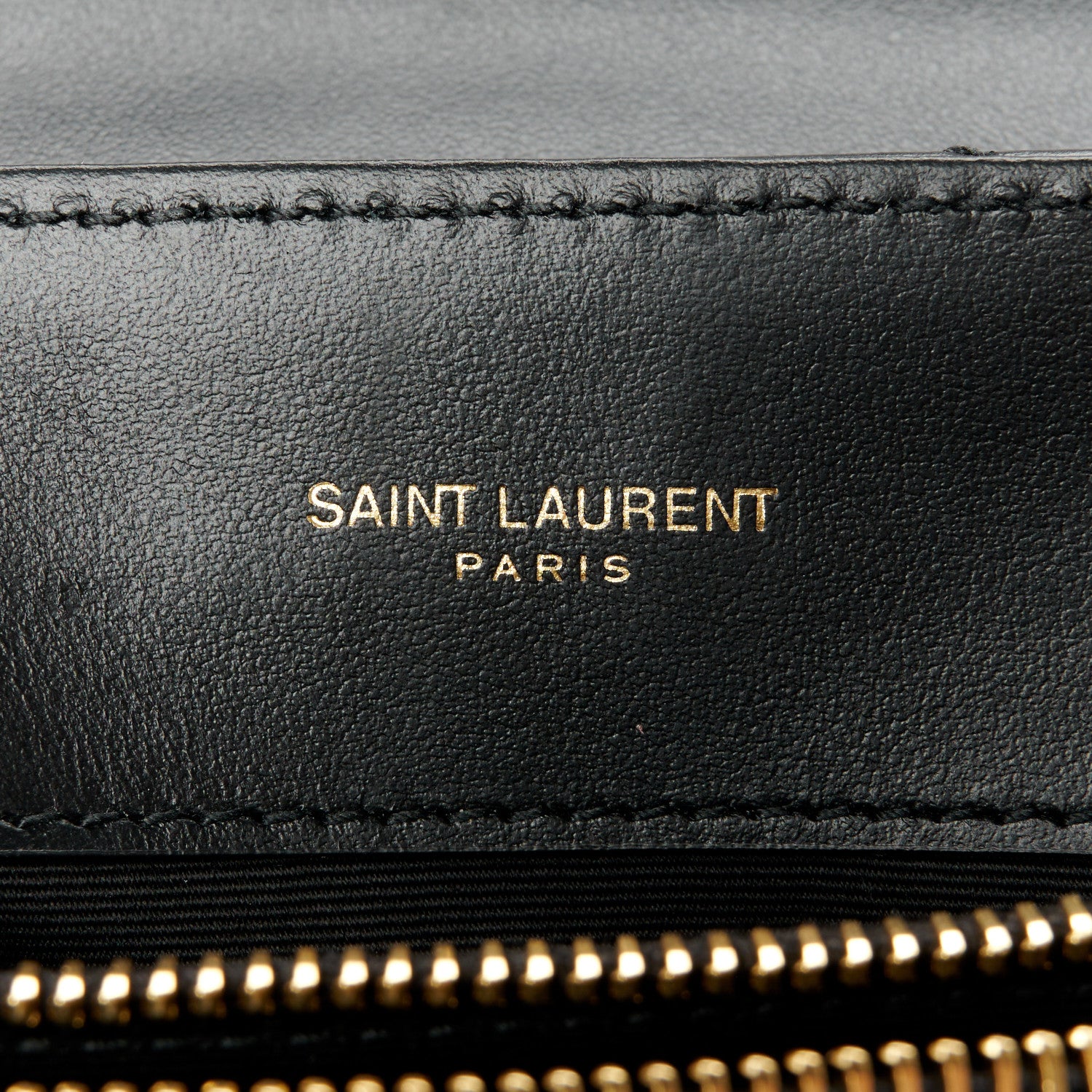 Saint Laurent Calfskin Y Quilted Monogram Small Loulou Chain Satchel Black 6 of 11