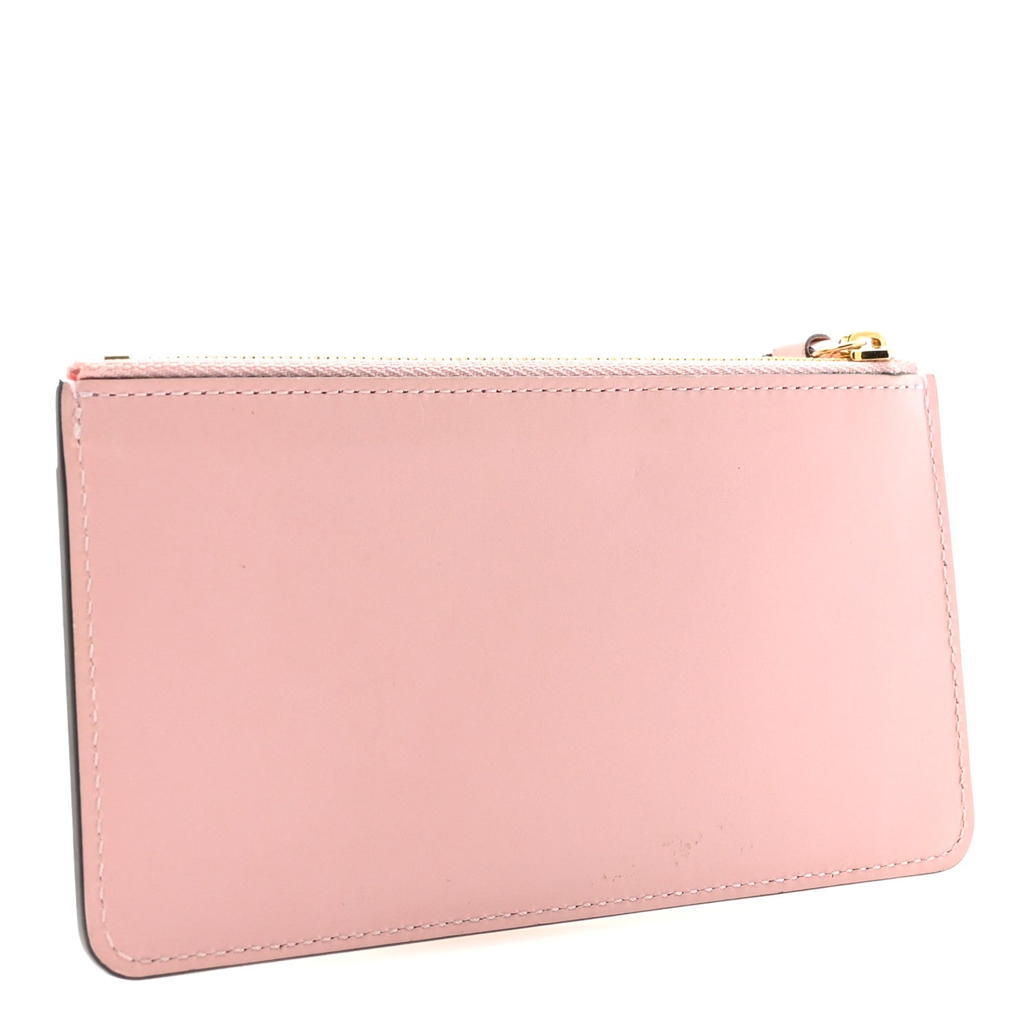 Louis Vuitton Calfskin Jeanne Wallet Zippered Insert Rose Ballerine 6 of 12