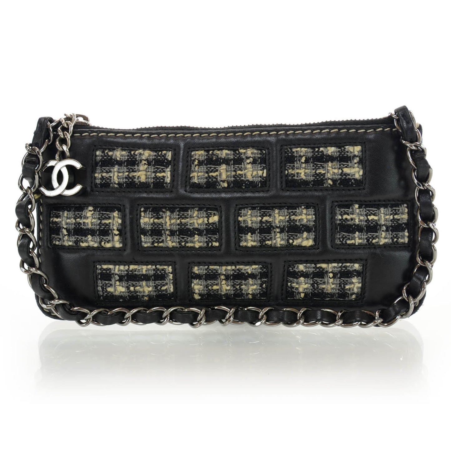 Tweed Patch Pochette
