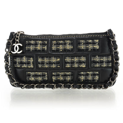 Chanel Tweed Patch Pochette 1 of 8