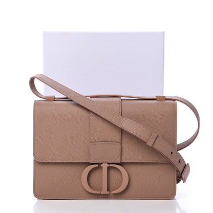 Christian Dior Ultra Matte Grained Calfskin 30 Montaigne Flap Bag Blush 10 of 10