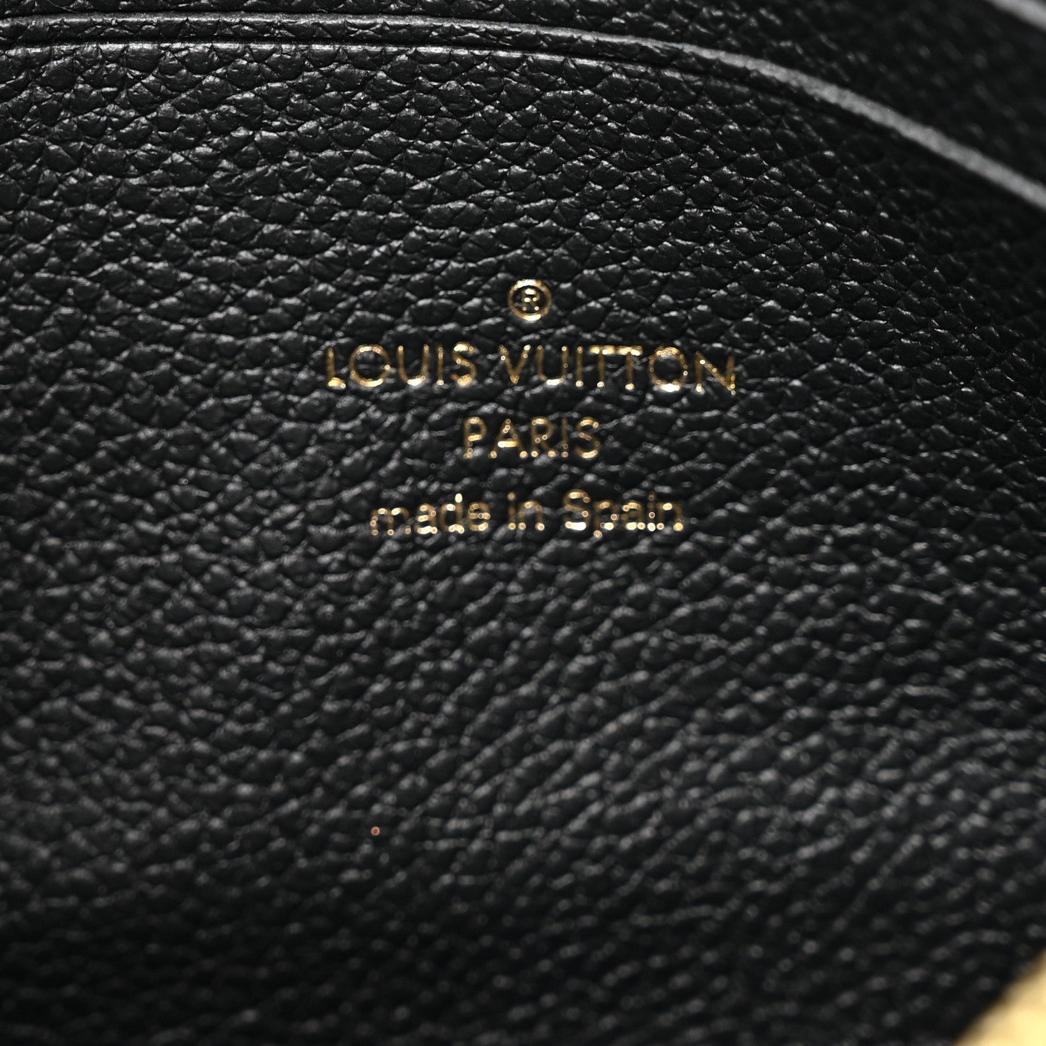 Louis Vuitton Empreinte Double Zip Pochette Black 6 of 9
