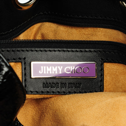 Jimmy Choo Patent Ramona Bucket Bag Black 6 of 6