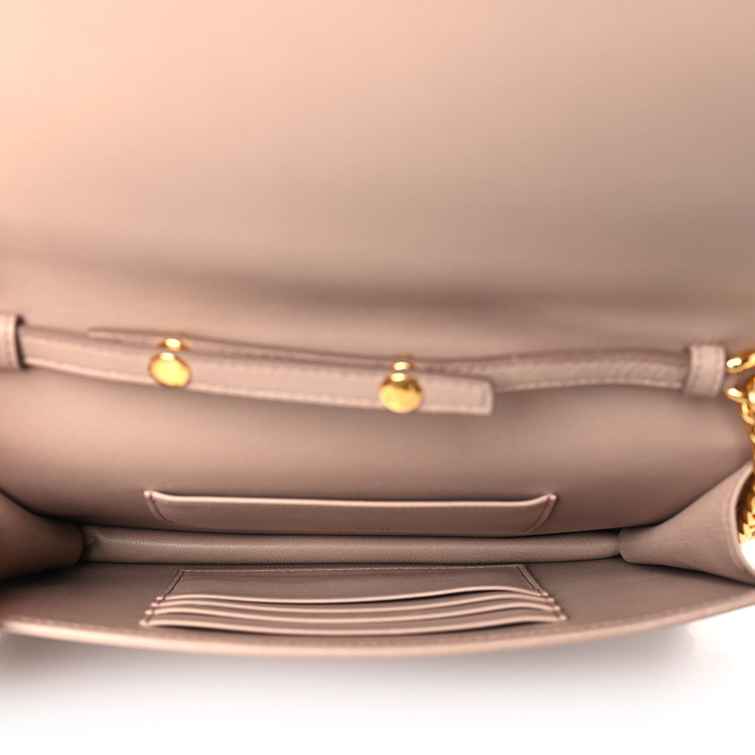 Miu Miu Nappa Matelasse Chain Crossbody Bag Cammeo 5 of 8