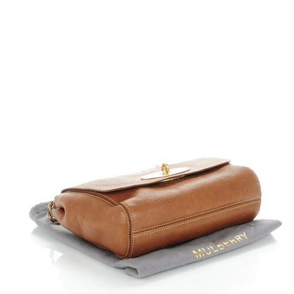 Mulberry Natural Calfskin Small Lily Flap Oak 4 of 8