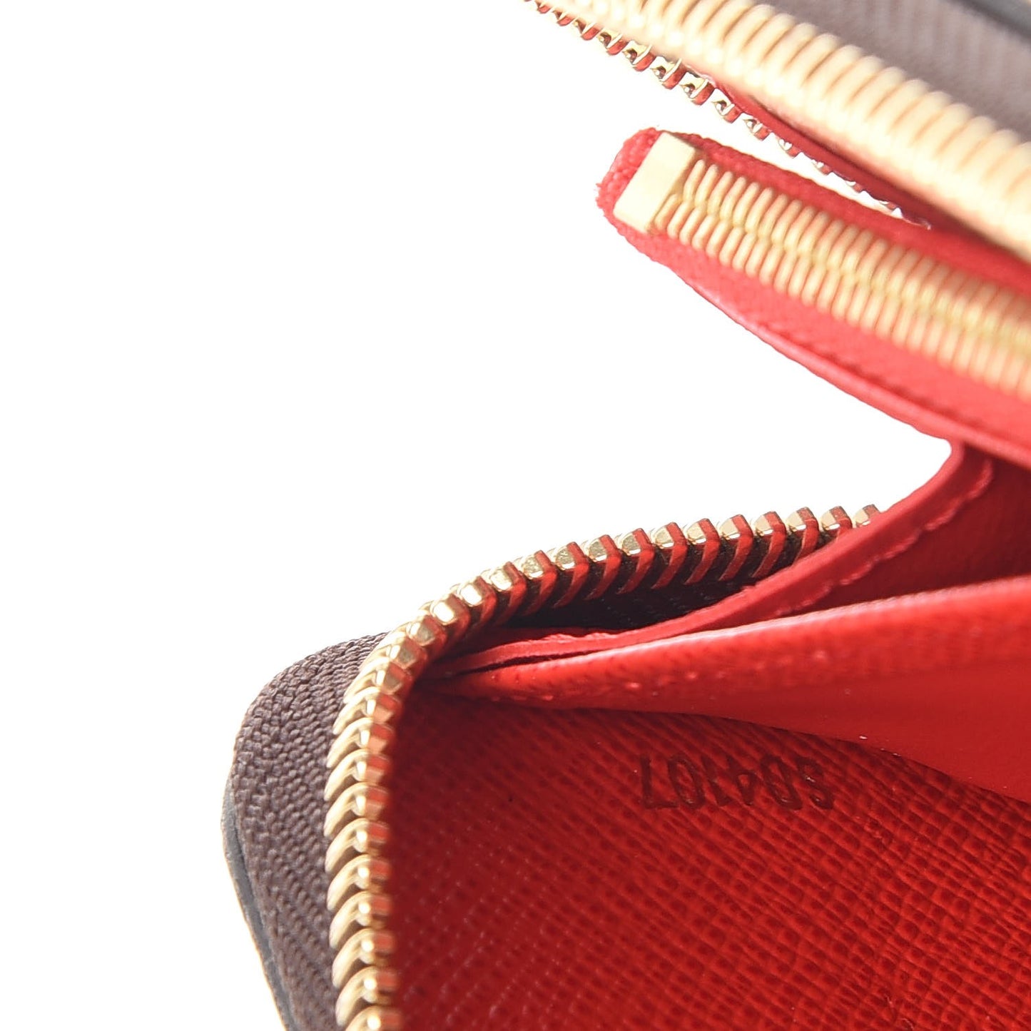 Monogram Zippy Wallet Coquelicot