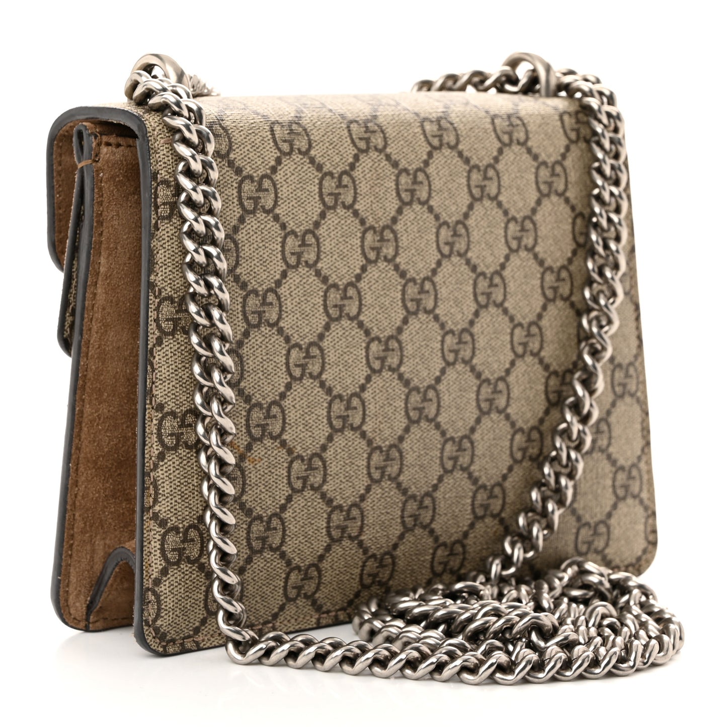 GG Supreme Monogram Mini Dionysus Shoulder Bag Taupe