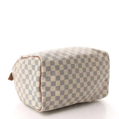Louis Vuitton Damier Azur Speedy 30 4 of 10