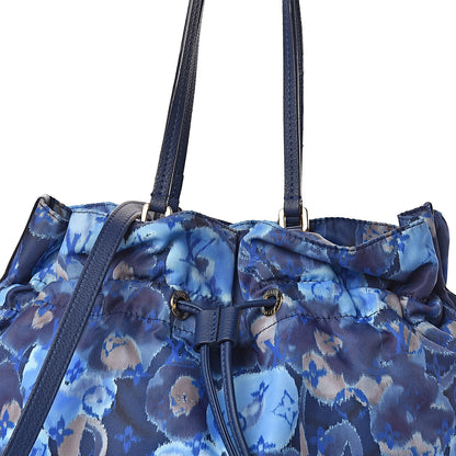 Louis Vuitton Nylon Monogram Ikat Noefull MM Grand Blue 11 of 11