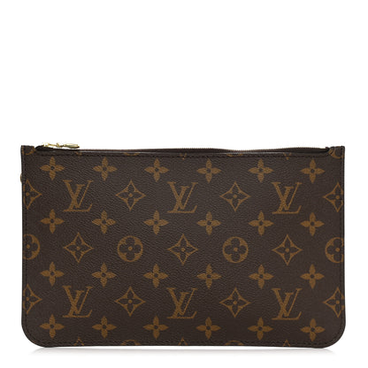 Louis Vuitton Monogram Neverfull MM GM Pochette 1 of 7