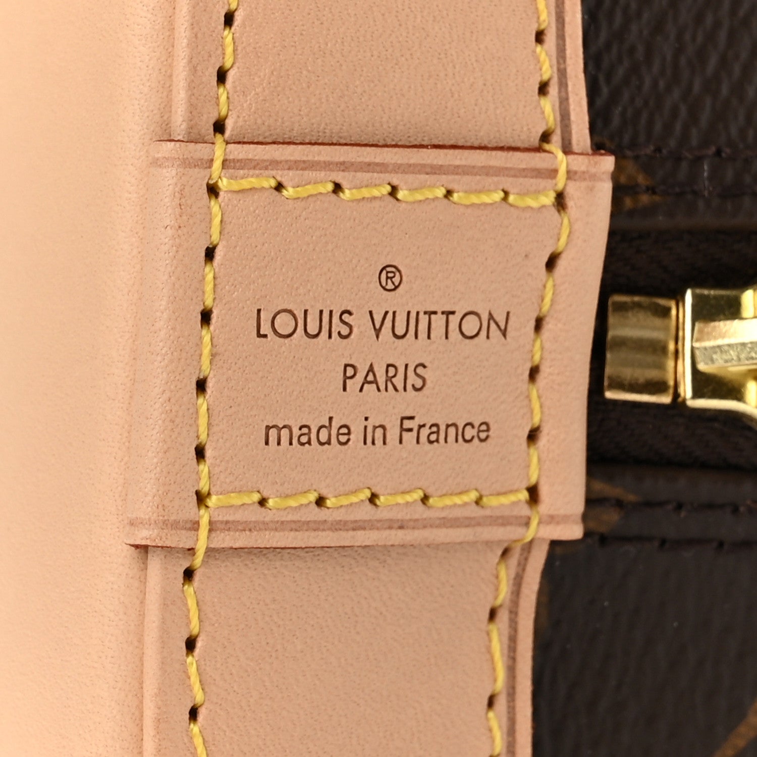 Louis Vuitton Monogram Alma BB 6 of 9