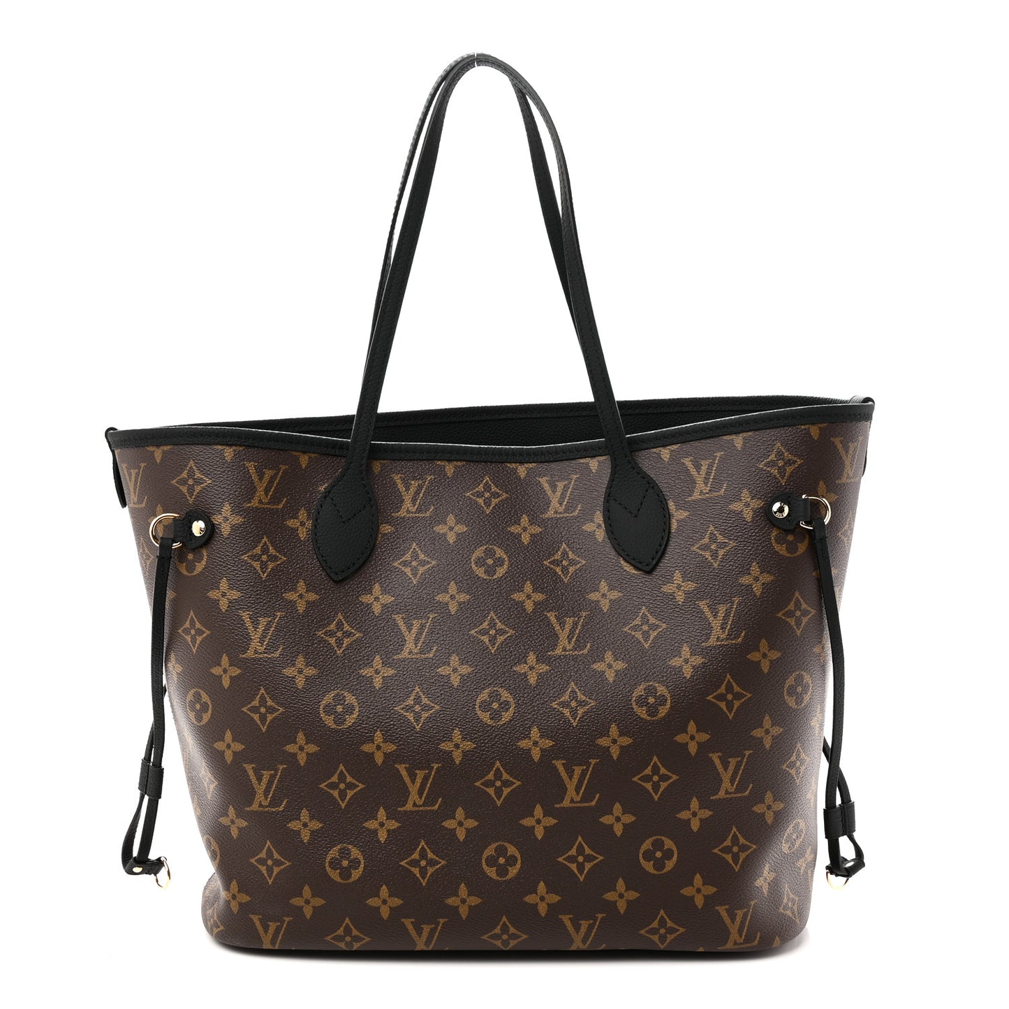 Monogram Calfskin Neo Neverfull Inside Out MM Black