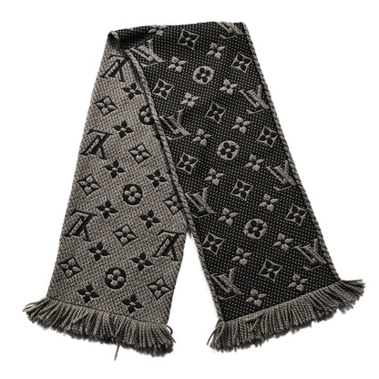Louis Vuitton Wool Silk Logomania Scarf Verone 2 of 3