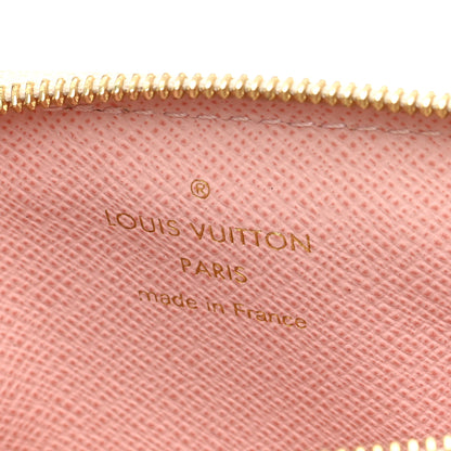 Louis Vuitton Damier Azur Recto Verso Card Holder Rose Ballerine 6 of 6