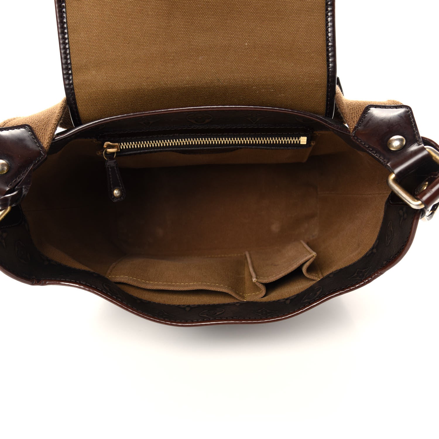 Louis Vuitton Monogram Embossed Sergent PM Bronze 5 of 15