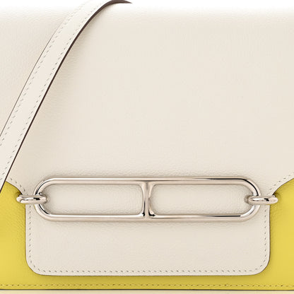 Hermes Evercolor Mini Sac Roulis Lime White 8 of 10