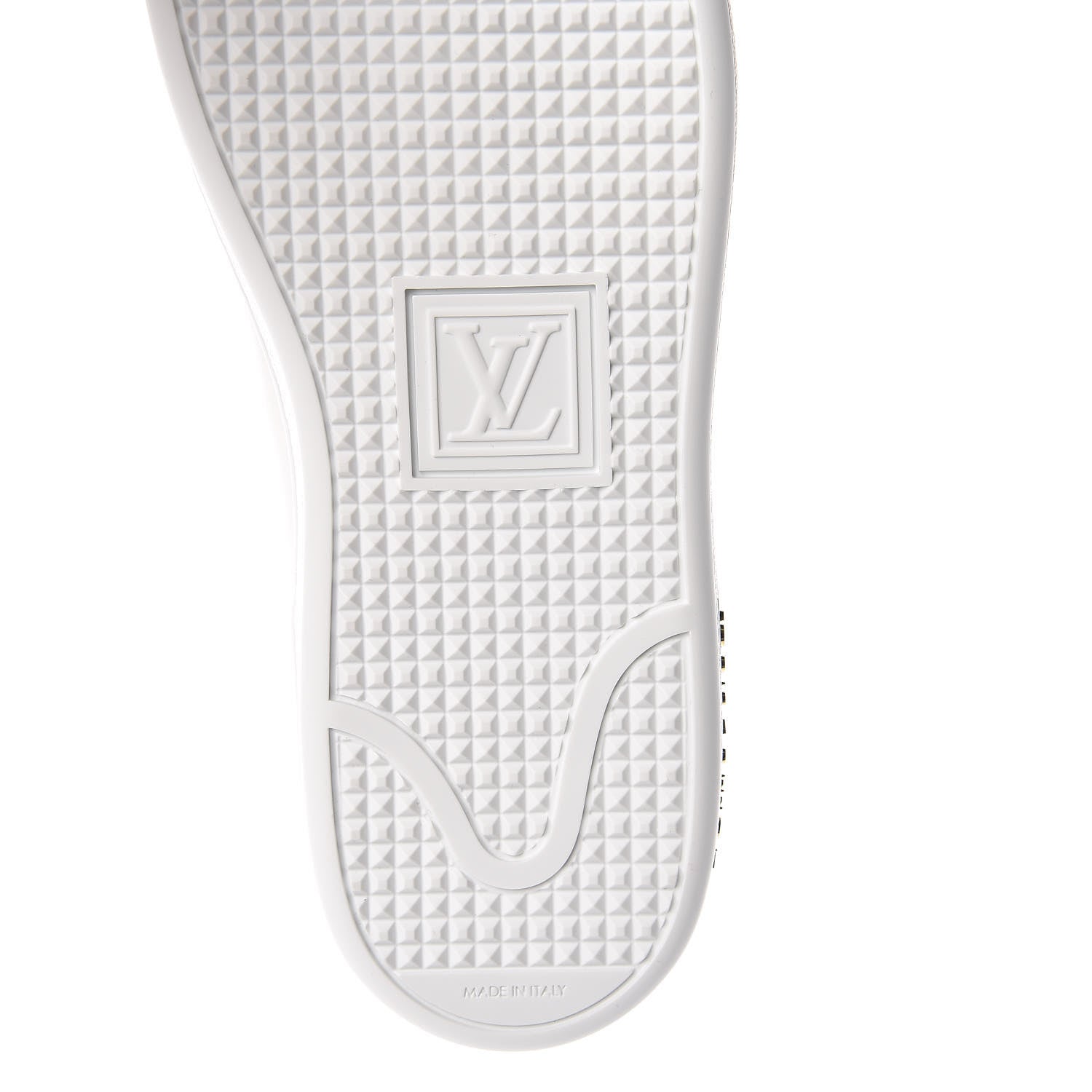 Louis Vuitton Calfskin Frontrow Sneakers 39 White 6 of 8