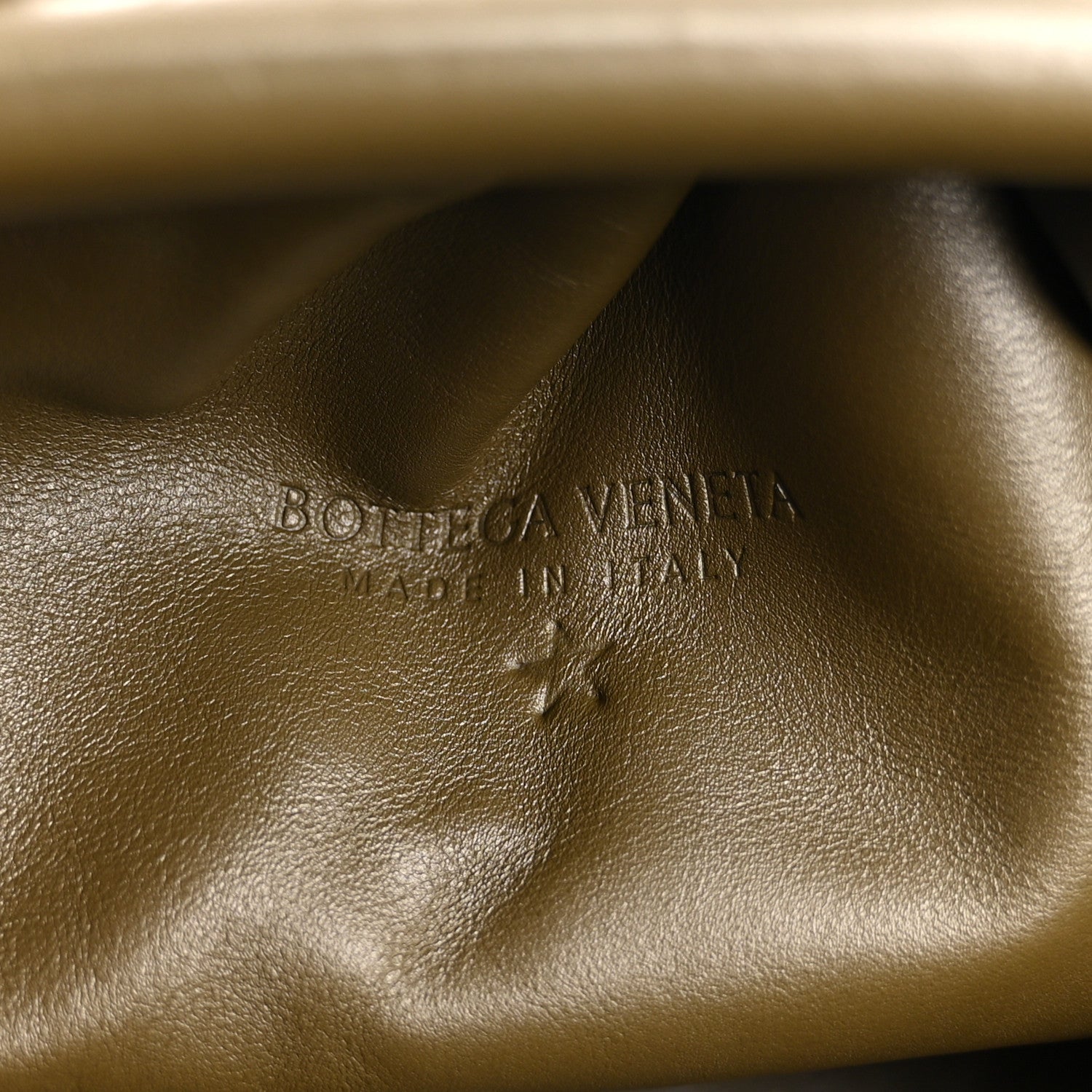 Bottega Veneta Smooth Butter Calf The Pouch Oversized Clutch Mustard 6 of 10