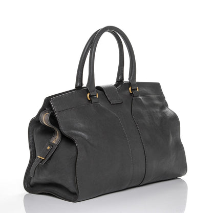 Saint Laurent Sheepskin Medium Cabas ChYc Grey 3 of 6