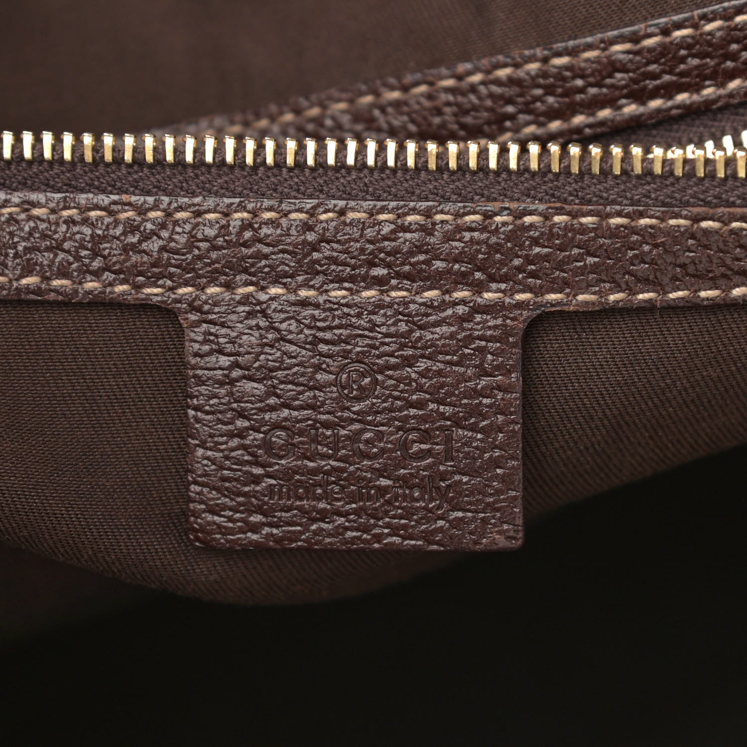 Gucci Monogram Medium Charmy Shoulder Bag Dark Brown 6 of 11