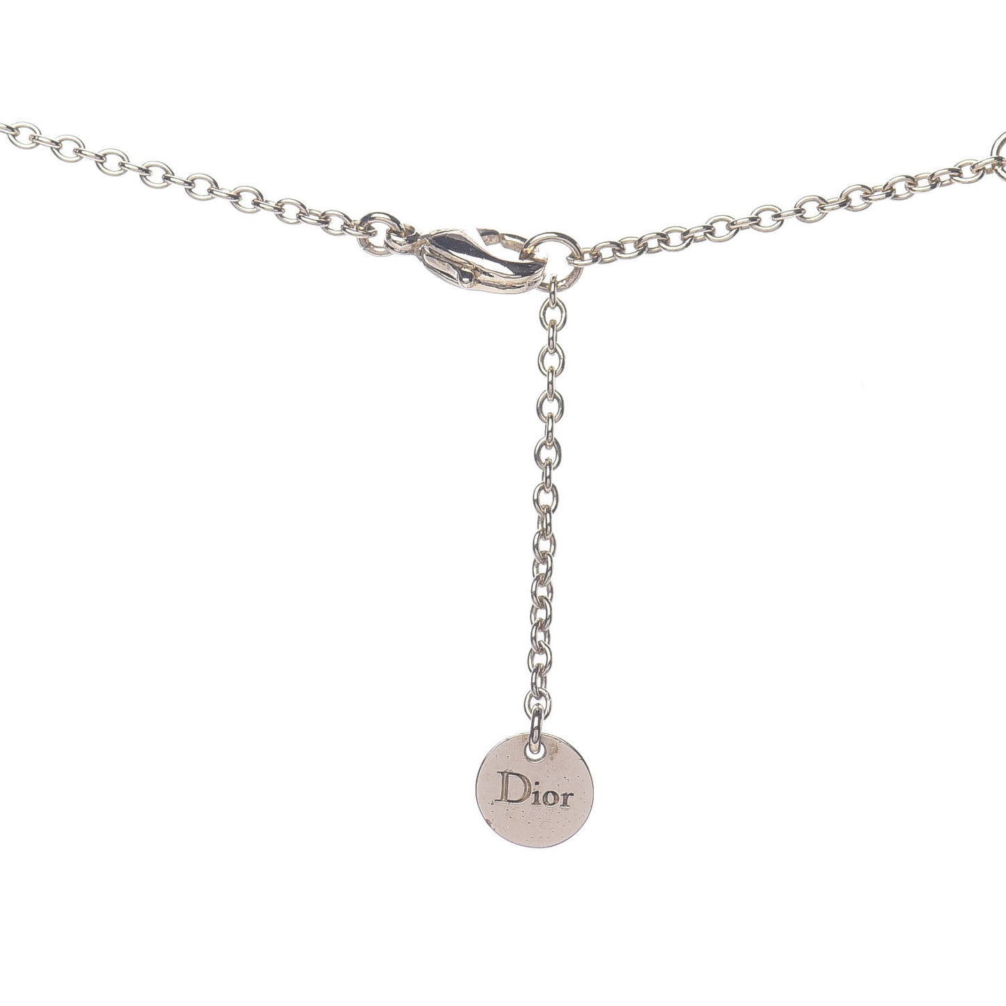 Crystal Pearl Shiny-D Tribal Long Necklace Gold