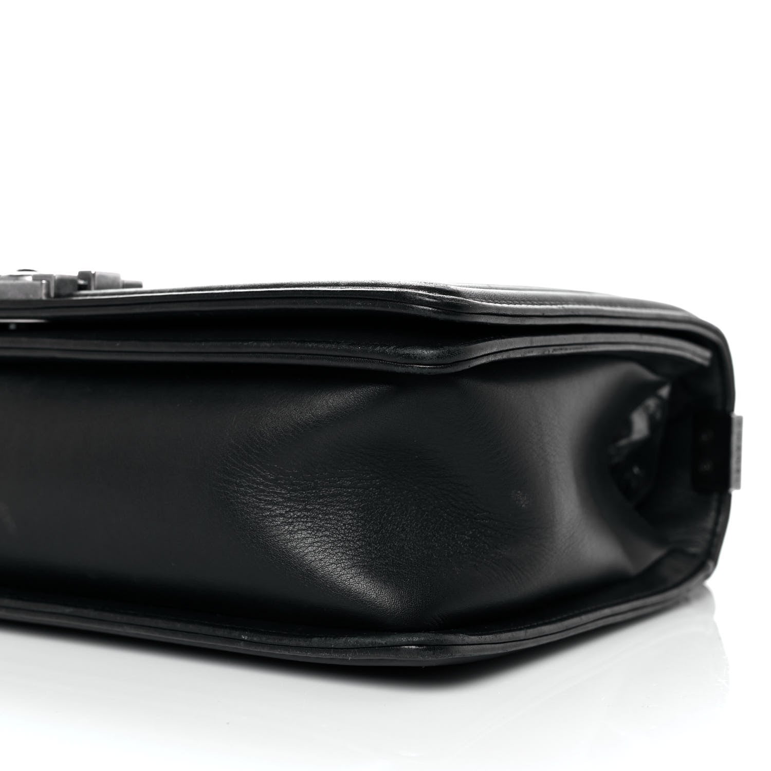 Chanel Calfskin Quilted New Medium Boy Flap Black 8 of 8