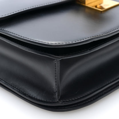 Celine Box Calfskin Medium Classic Box Flap Bag Black 8 of 9