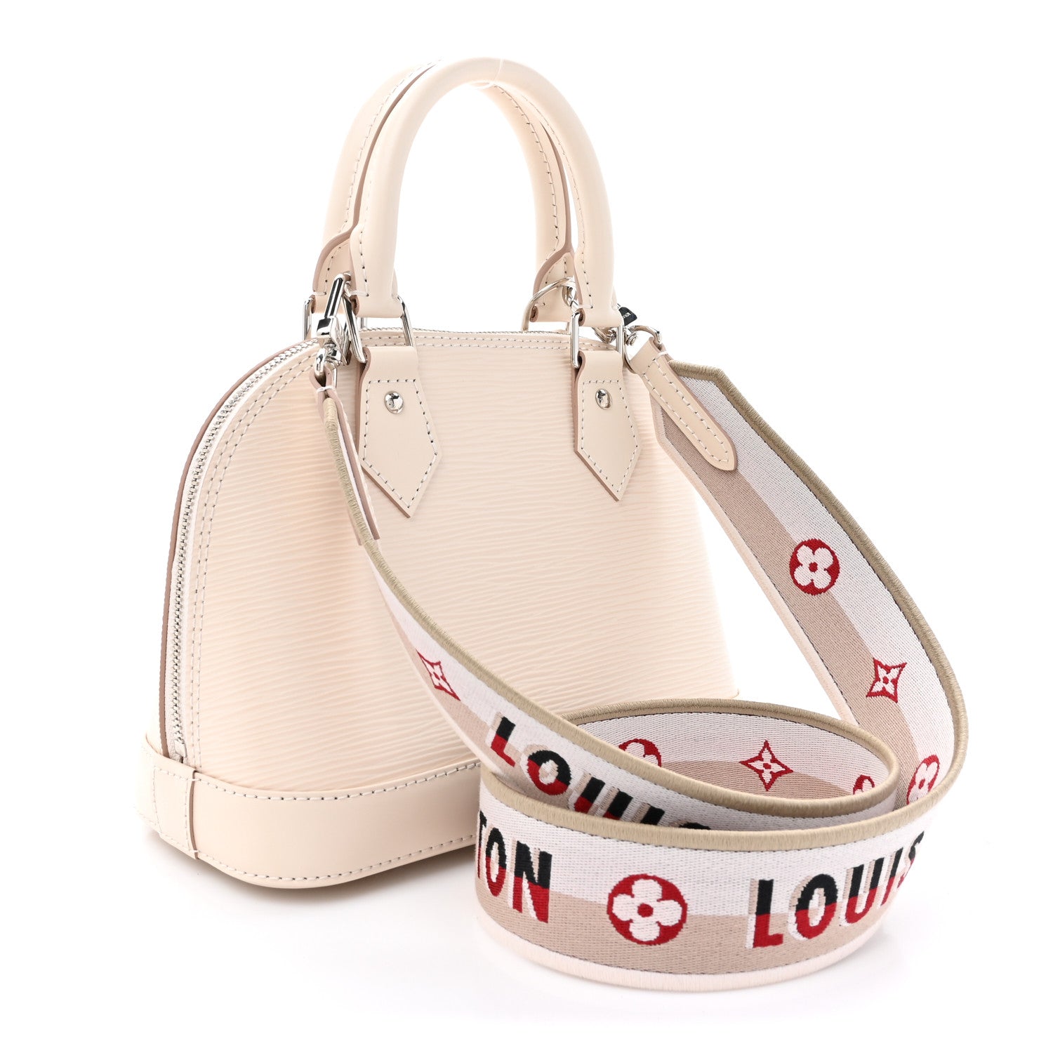 Louis Vuitton LOUIS VUITTON Epi Jacquard Alma BB Quartz 3 of 10