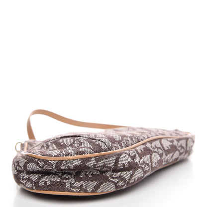 Christian Dior Monogram Mini Saddle Pochette Brown 4 of 7