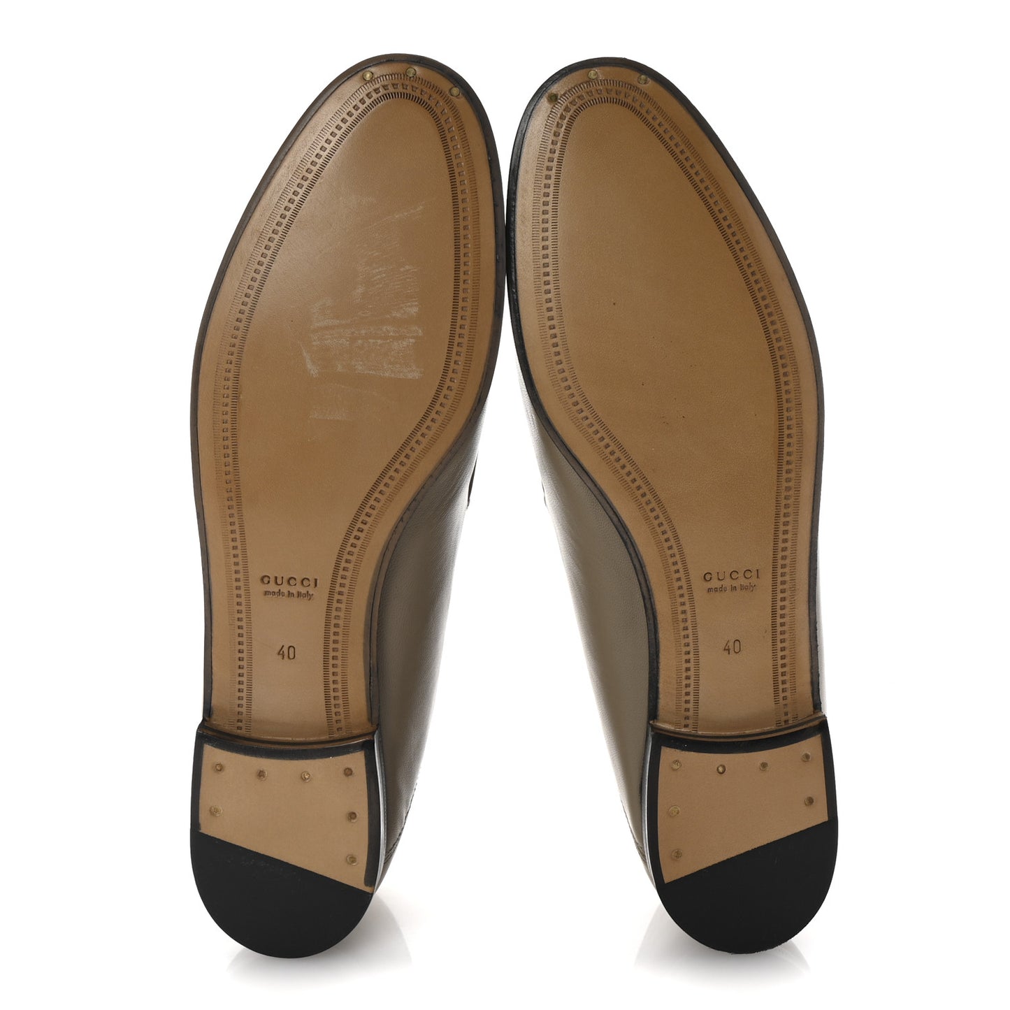 Lambskin Womens Brixton Horsebit Loafers 40 Mud