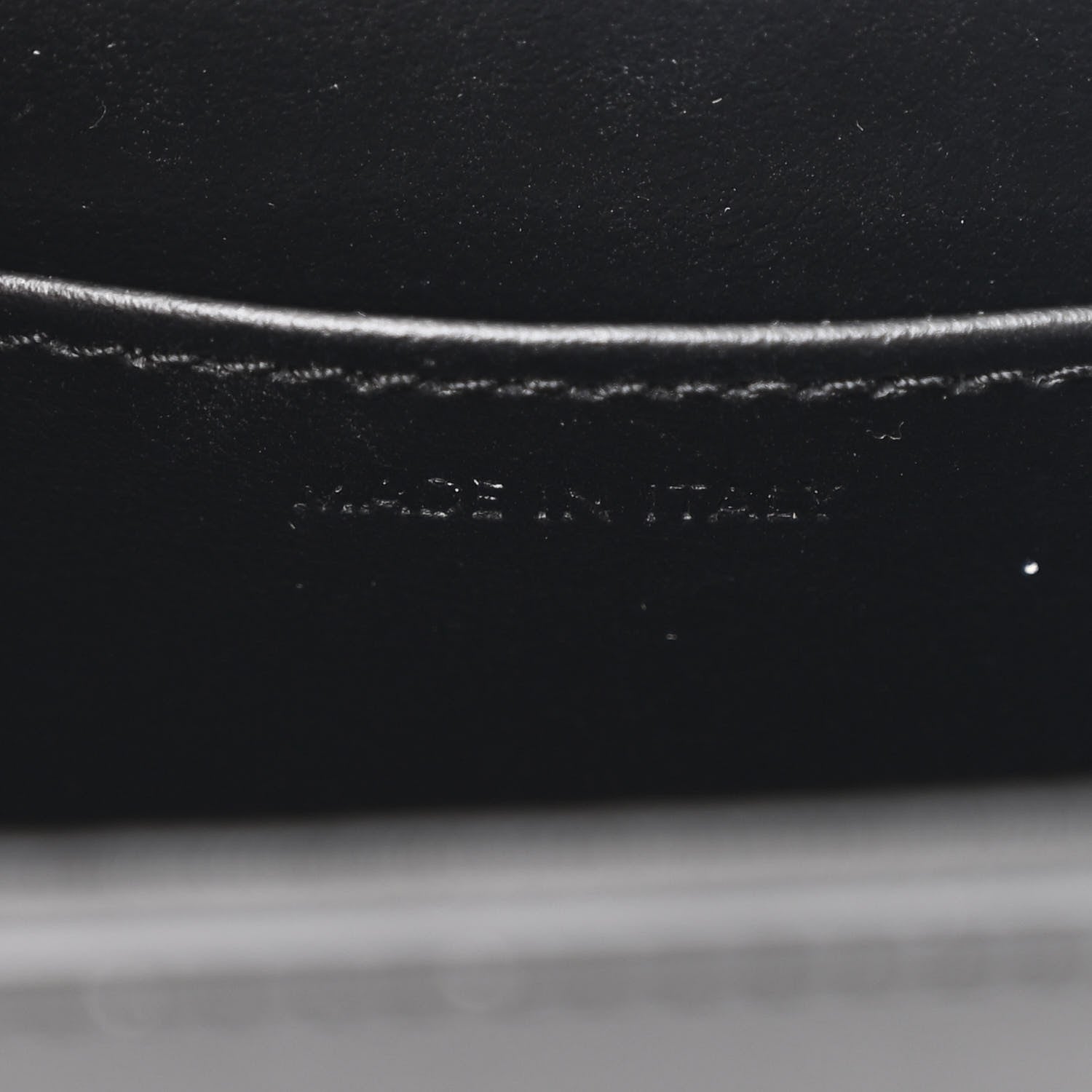 Celine Shiny Calfskin Mini Triomphe Black 6 of 11