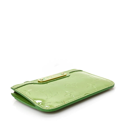 Louis Vuitton Vernis Key Pouch Vert Tonic 4 of 6