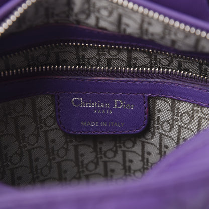 Christian Dior Lambskin Cannage Medium Lady Dior Purple 8 of 11