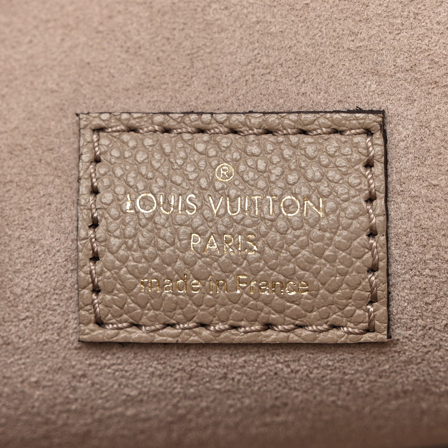 Empreinte Monogram Giant Tiny Backpack Tourterelle Cream