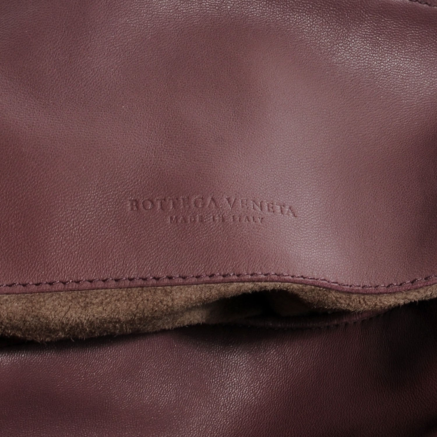 Bottega Veneta Lambskin Woven Small Loop Hobo Grape 6 of 8