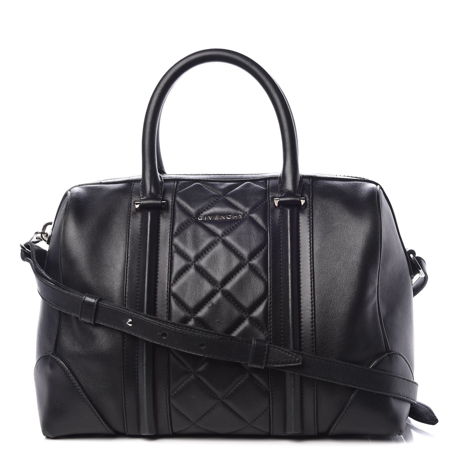 Givenchy Lambskin Quilted Large Lucrezia Black 1 of 14